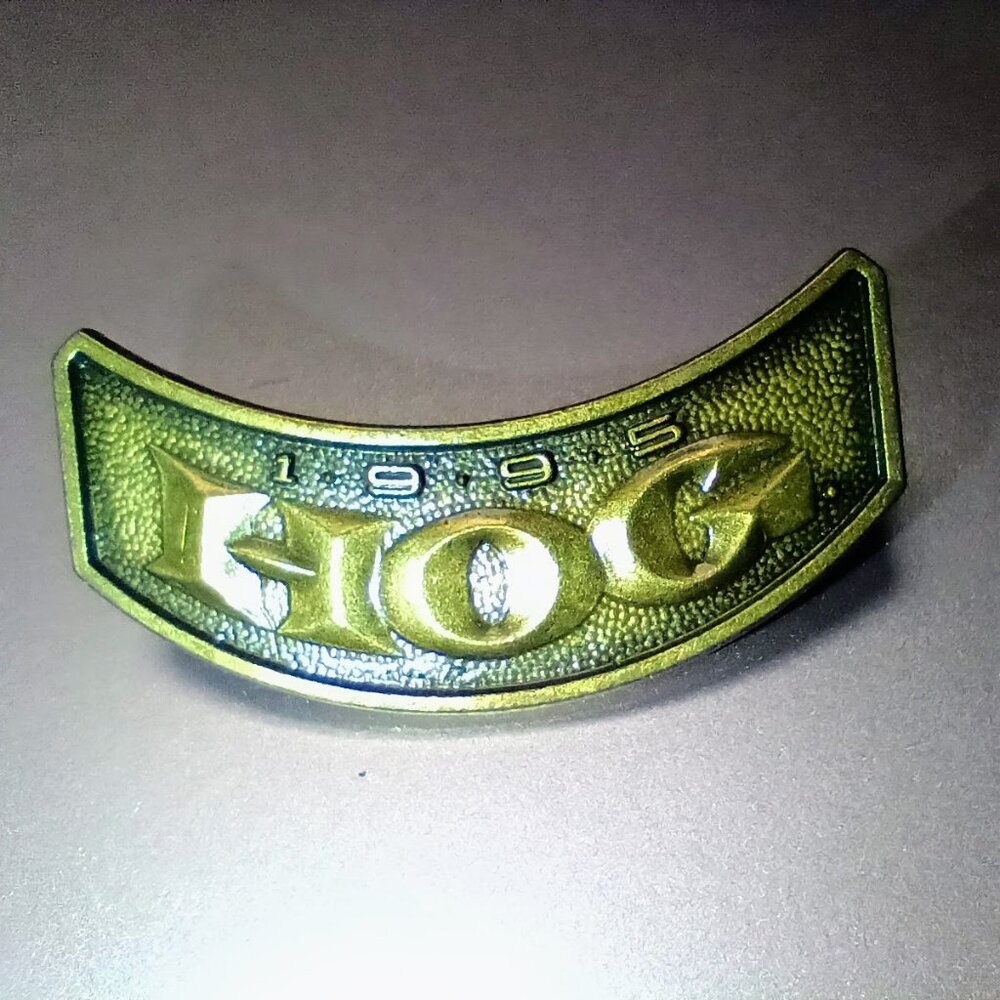 1995 Harley Davidson Motorcycle Owners Chapter HOG Chapter Vest Pin